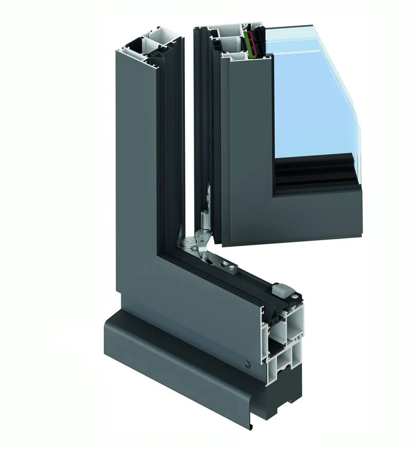 Uradni profil aluminijastega okna Inotherm Vision